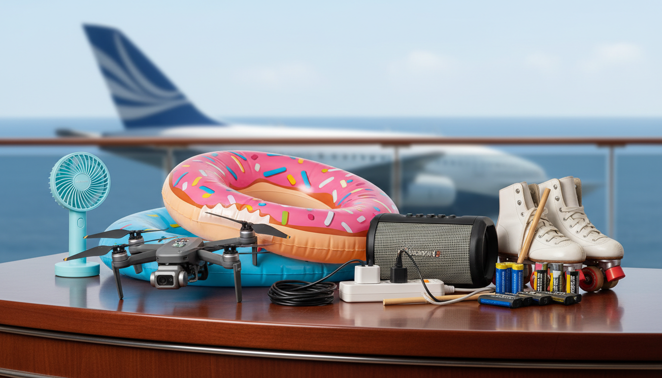 Airlines and cruises just banned these everyday items