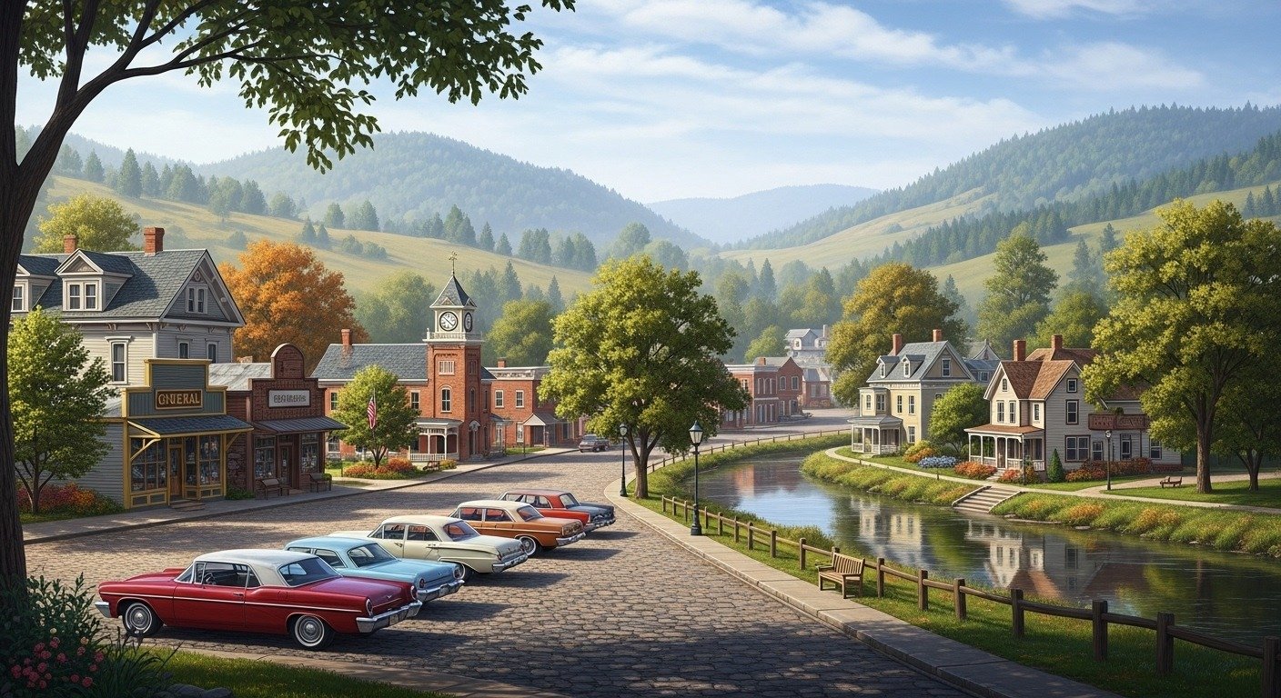 You Won’t Believe These U.S. Towns Are Real—They Look Like Paintings