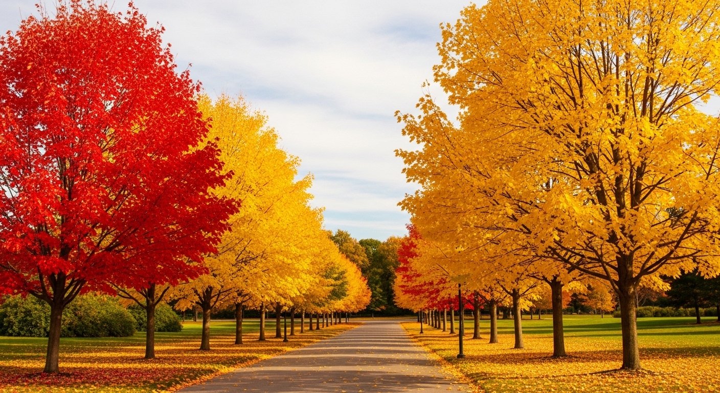 These Trees Turn the Most Beautiful Shades of Golden Yellow Every Fall