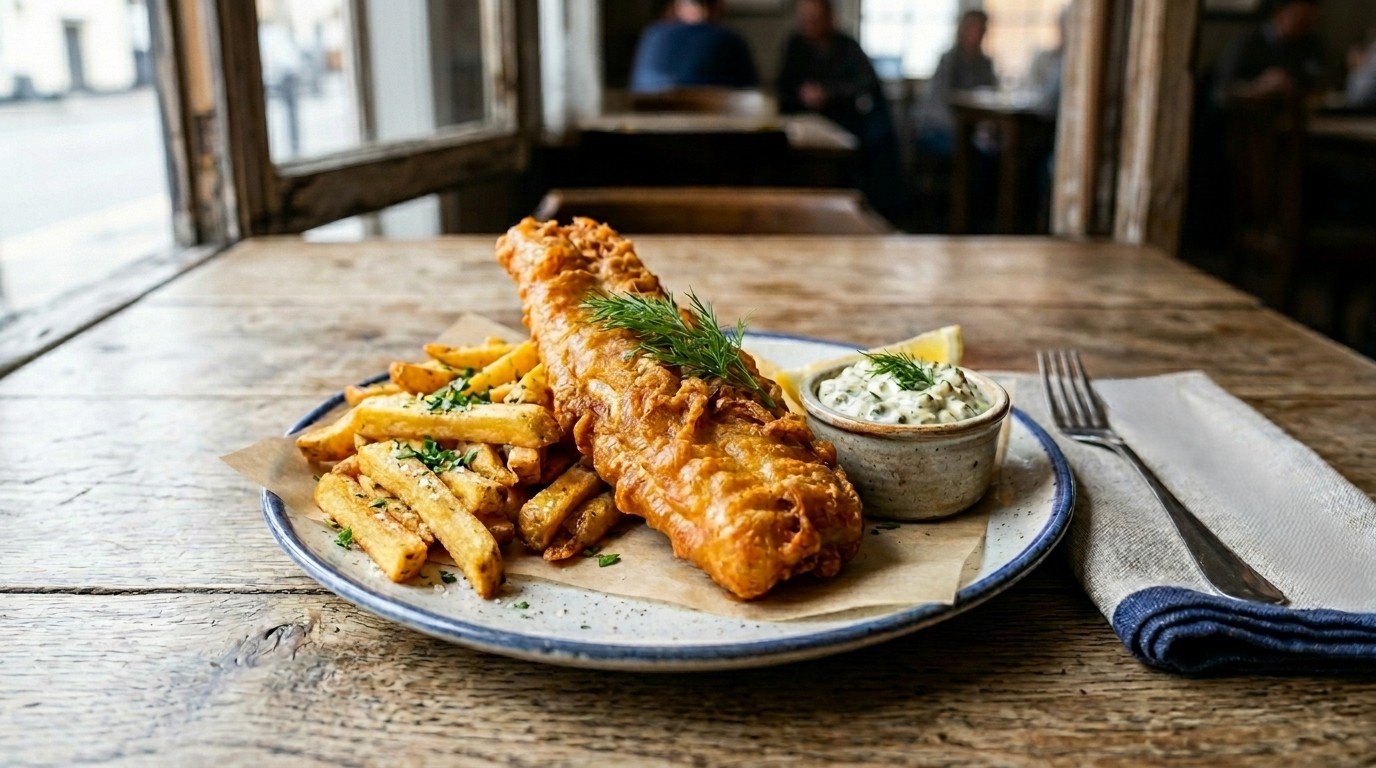 9 Chain Restaurants Serving the Best Battered Cod with Tartar Sauce
