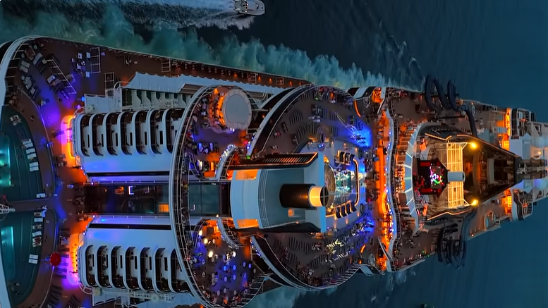 image credit:  @msccruisesofficial via youtube