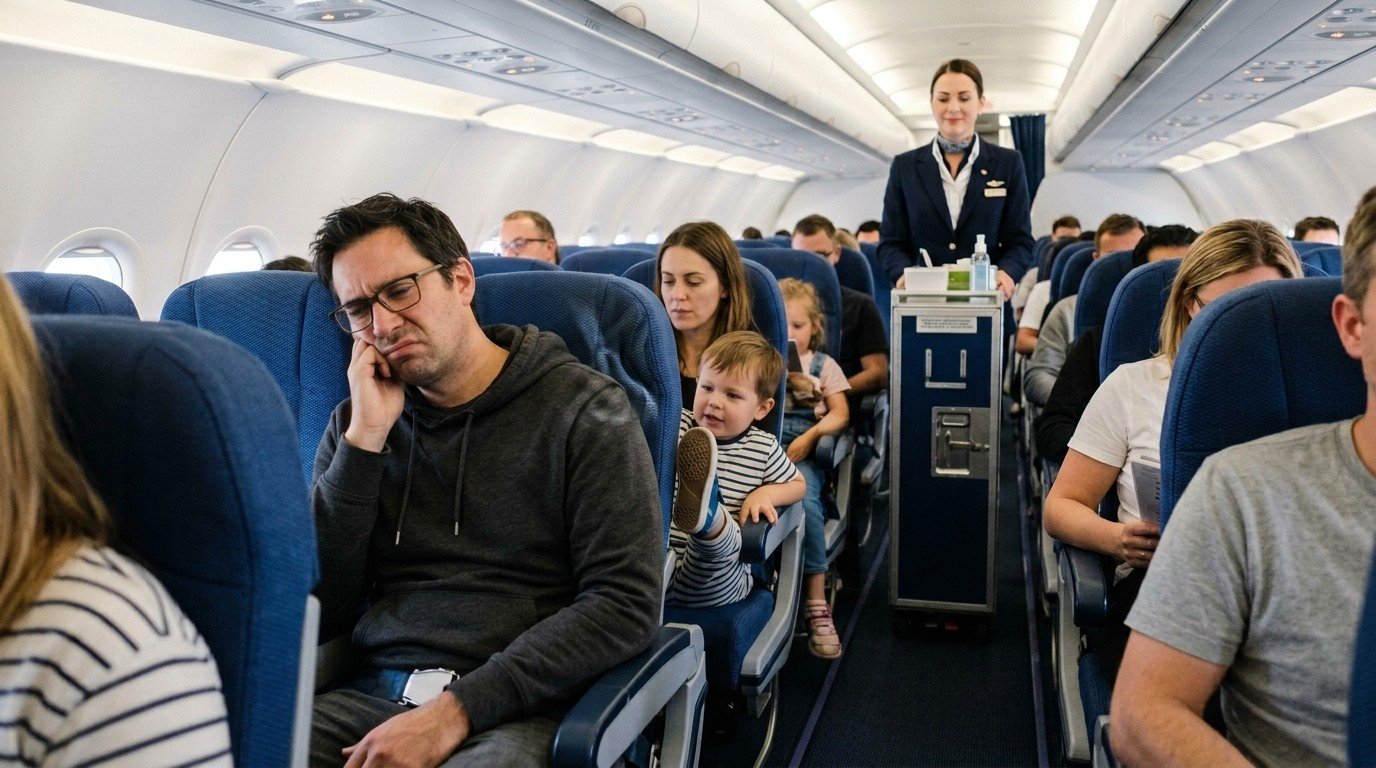 Flight Attendants Reveal the Best Way to Stop Kids From Kicking Your Seat Without Causing a Scene